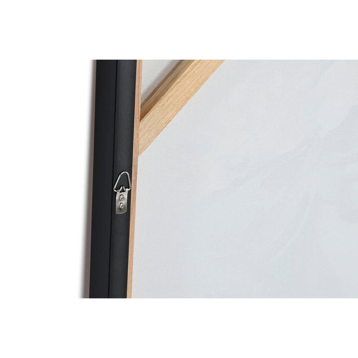 Tablou Home ESPRIT Květiny 82,3 x 4,5 x 82,3 cm (2 Unități)