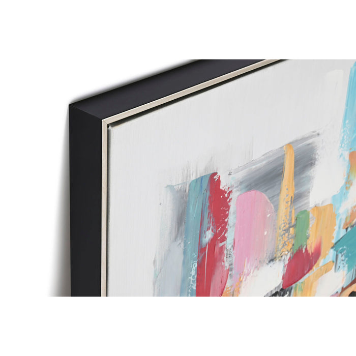Tablou Home ESPRIT Abstract Modern 82 x 4,5 x 82 cm (2 Unități)