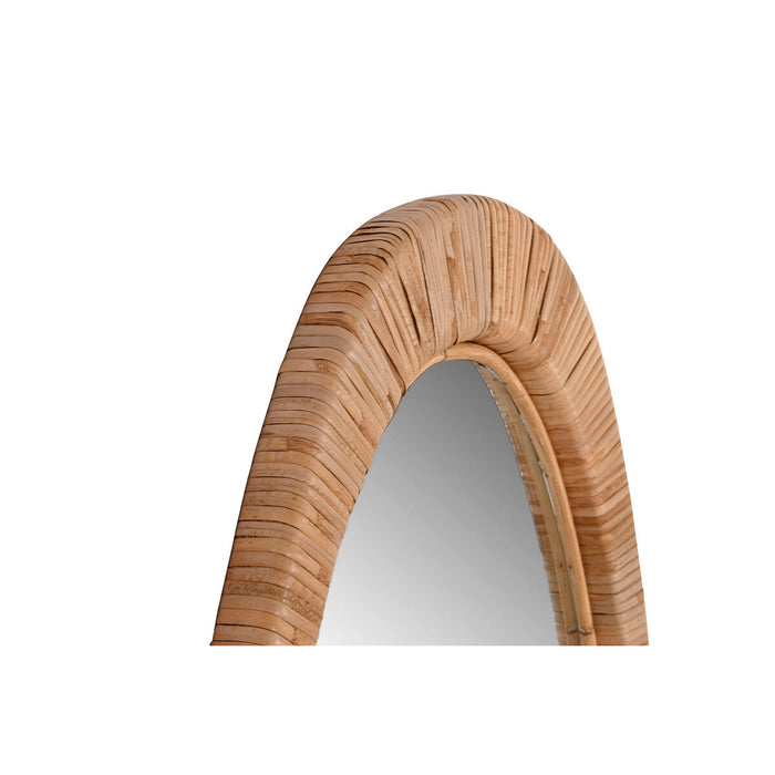 Oglindă de perete Home ESPRIT Natural Geam Scandi 57 x 3 x 140 cm