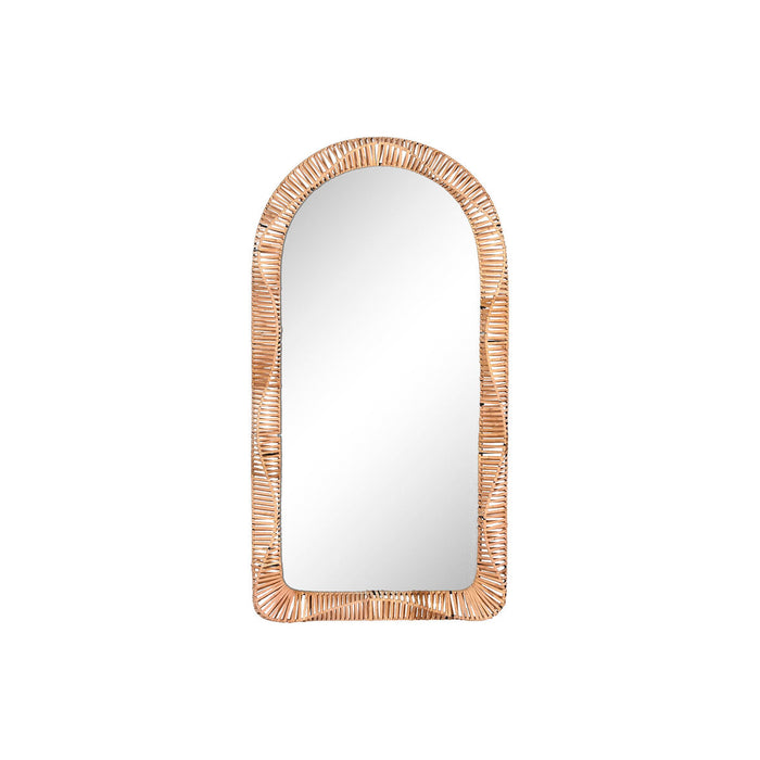 Oglindă de perete Home ESPRIT Natural Geam Tropical 61,5 x 7 x 117 cm