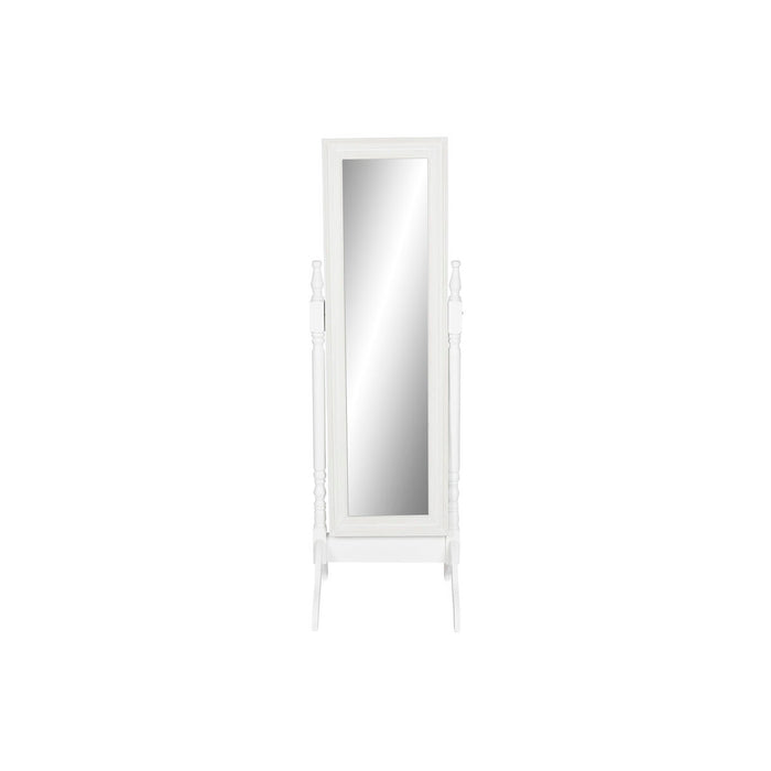 Oglindă Garderobă Home ESPRIT Alb 50 x 50 x 157 cm