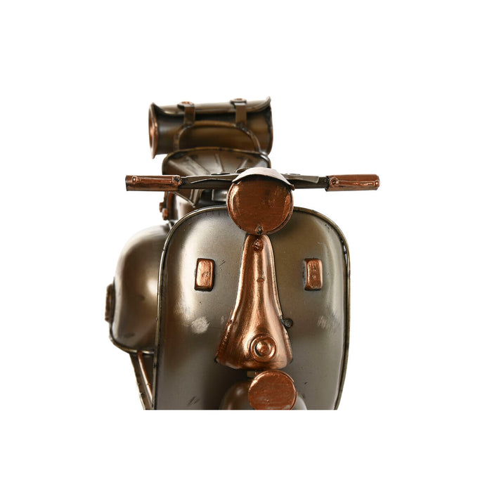 Figură Decorativă Home ESPRIT Șampanie Argintiu Vespa Vintage 28 x 11 x 17 cm