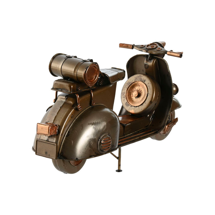 Figură Decorativă Home ESPRIT Șampanie Argintiu Vespa Vintage 28 x 11 x 17 cm