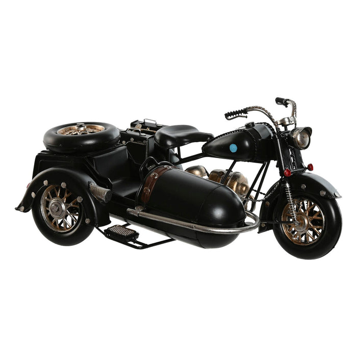 Figură Decorativă Home ESPRIT Negru Argintiu Vintage Ataș 35 x 24 x 16,5 cm