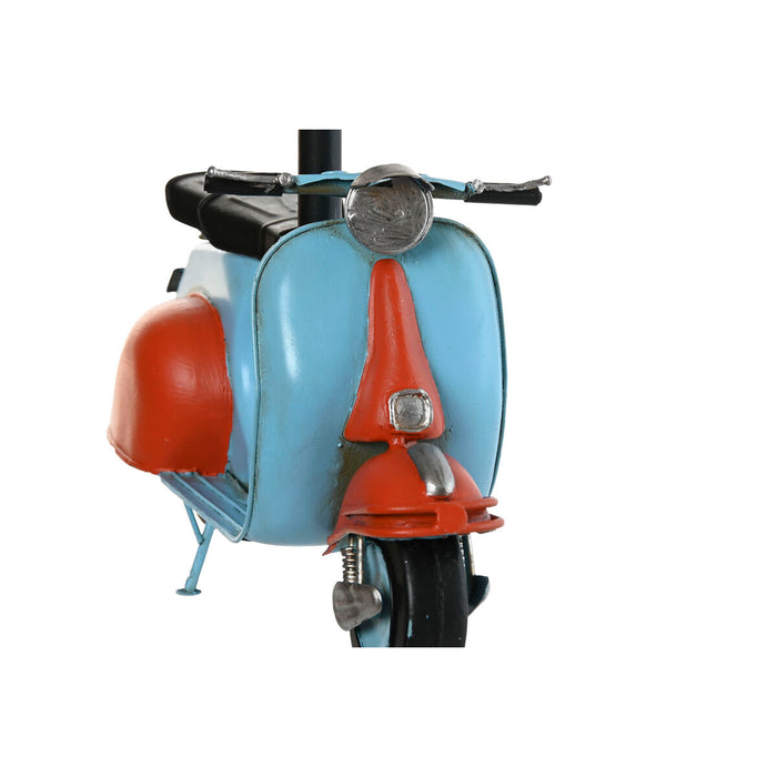 Lampă de masă Home ESPRIT Albastru Portocaliu Lin Metal 31 x 15 x 34 cm
