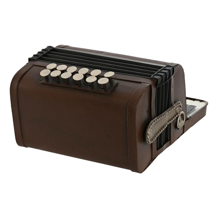 Figură Decorativă Home ESPRIT Alb Maro Negru Argintiu Vintage 18,5 x 24 x 12 cm