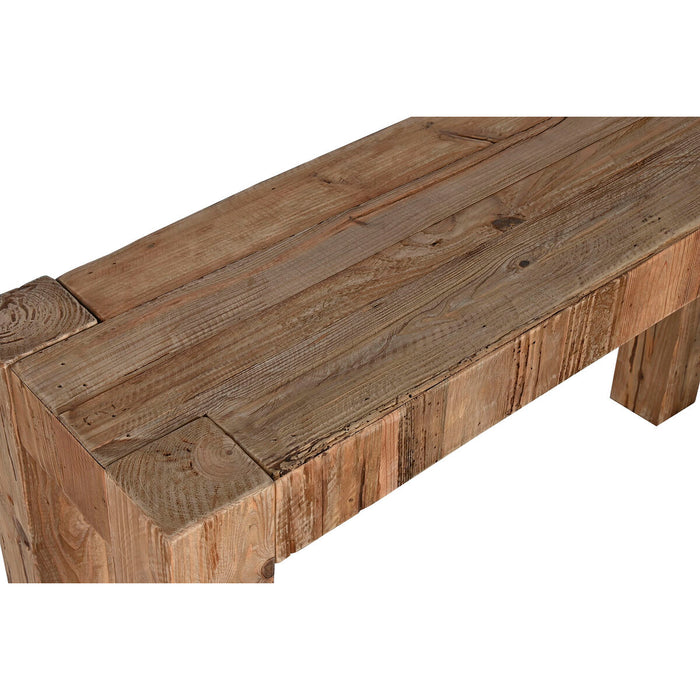 Consolă Home ESPRIT Maro Pin Lemn Reciclat 117 x 36 x 71 cm