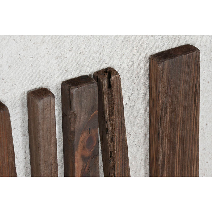 Tablou Home ESPRIT Modern 42,5 x 4 x 62,5 cm (2 Unități)