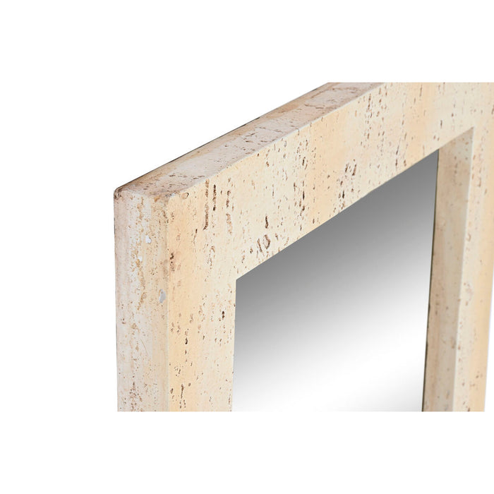 Oglindă de perete Home ESPRIT Bej Magneziu Marmură Modern 61,6 x 4 x 92 cm