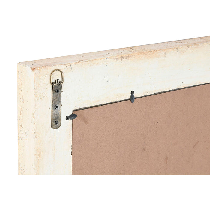 Oglindă de perete Home ESPRIT Bej Magneziu Marmură Modern 61,6 x 4 x 92 cm