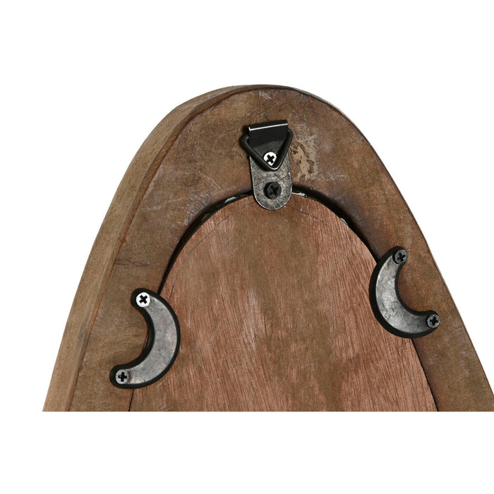 Oglindă de perete Home ESPRIT Maro Lemn Colonial Mingi 24 x 4 x 35 cm