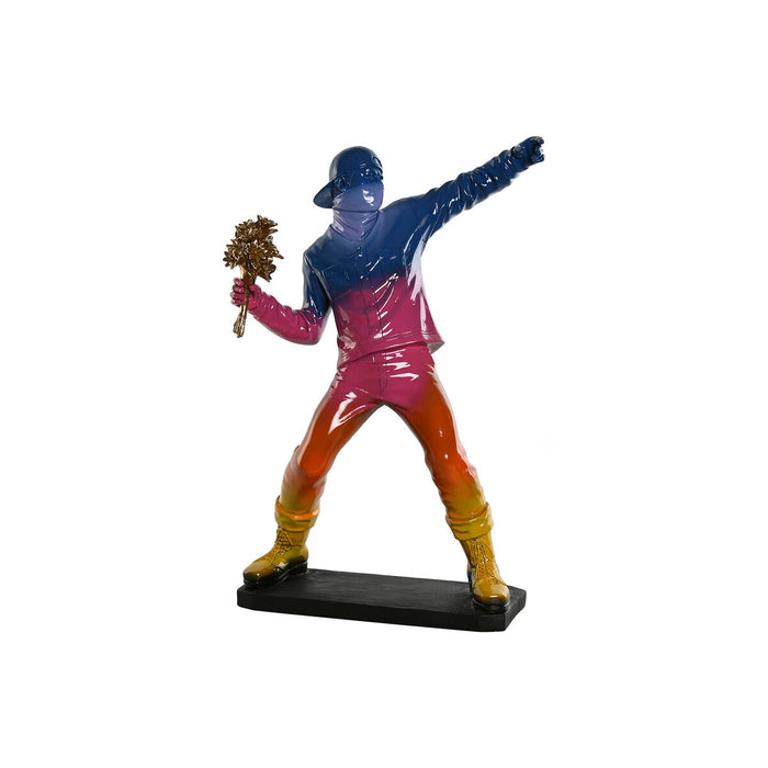 Figură Decorativă Home ESPRIT Multicolor 25 x 16 x 40 cm