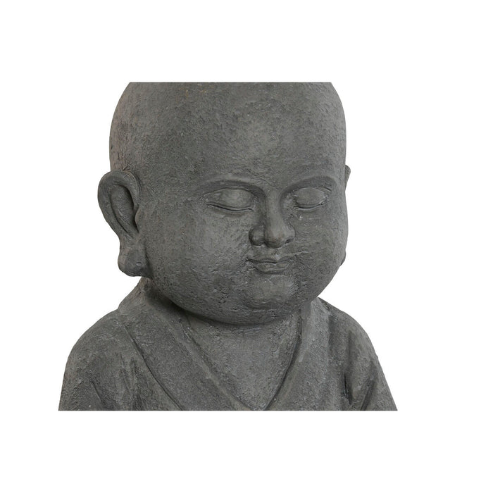 Figură Decorativă Home ESPRIT Gri Călugăr Oriental 30 x 30 x 53 cm
