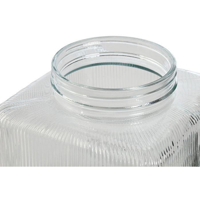 Dispenser de Apă Home ESPRIT Transparent Metal Silicon Geam ABS 3,5 L 19 x 25 x 16 cm