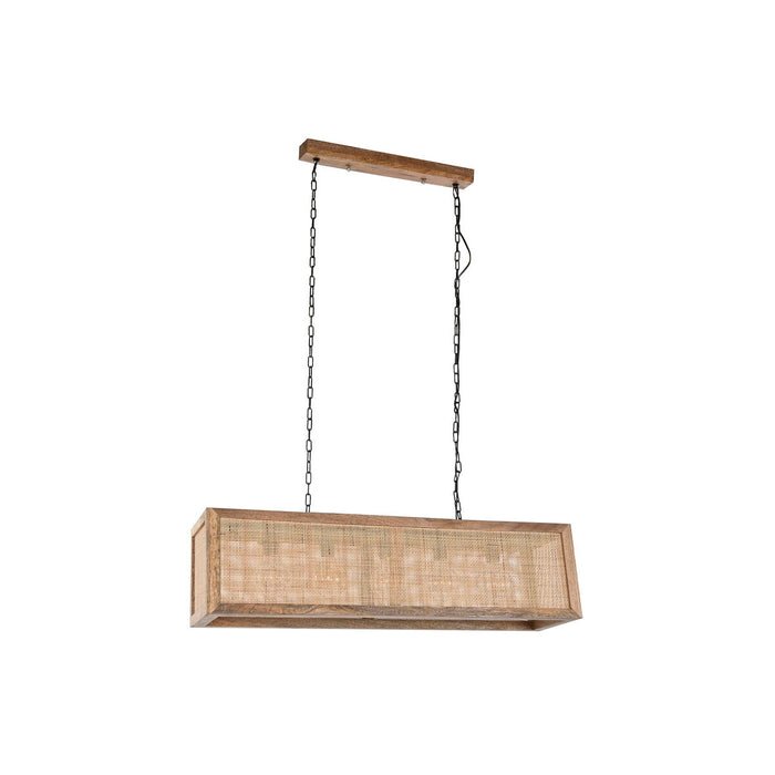 Lustră Home ESPRIT Maro Lemn de mango 50 W 100 x 27 x 27 cm