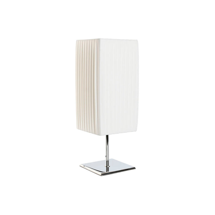 Lampă de masă Home ESPRIT Alb Argintiu Polietilenă Fier 50 W 220 V 15 x 15 x 43 cm