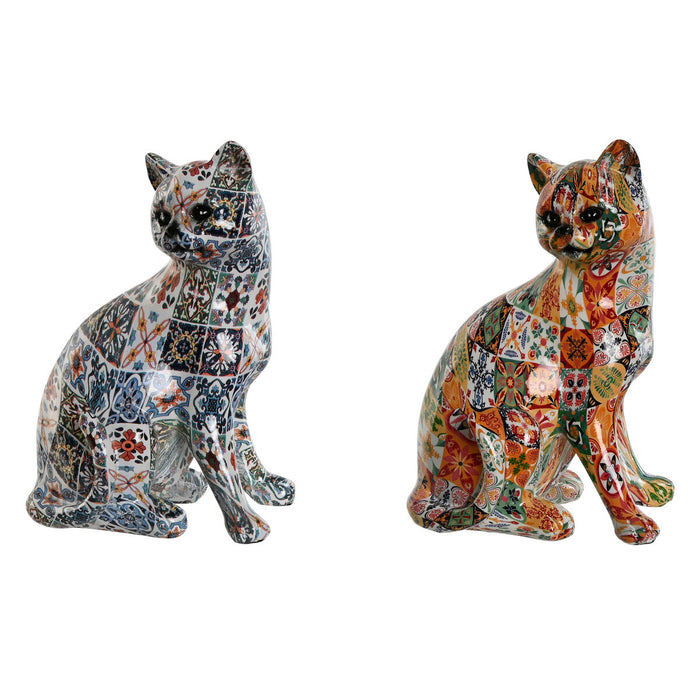 Figură Decorativă Home ESPRIT Multicolor Cric Mediterană 11 x 10 x 16 cm (2 Unități)