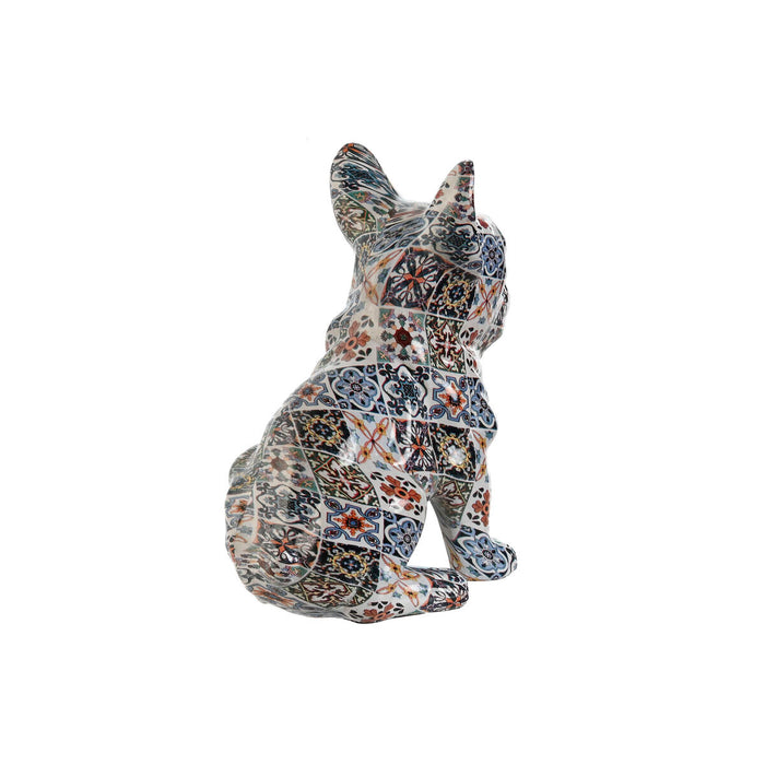 Figură Decorativă Home ESPRIT Multicolor Câine Mediterană 10 x 13 x 16 cm (2 Unități)