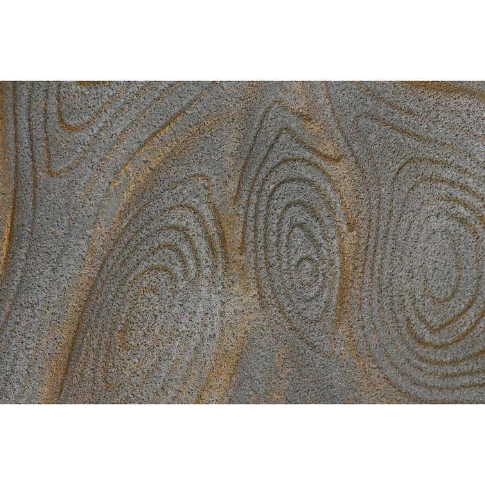 Decorațiune de Perete Home ESPRIT Auriu* Modern 67,5 x 2,5 x 97 cm (2 Unități)