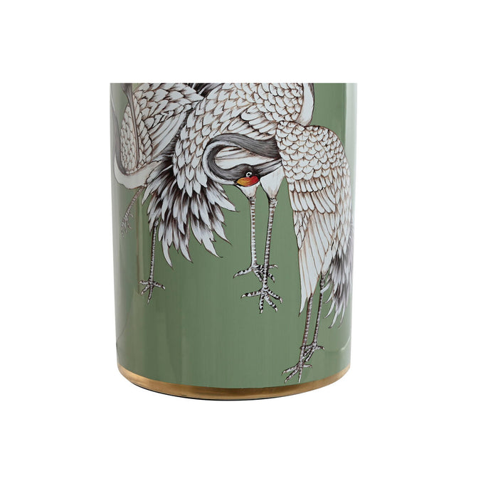 Lampă de masă Home ESPRIT Alb Negru Verde Auriu* Ceramică 50 W 220 V 40 x 40 x 67 cm
