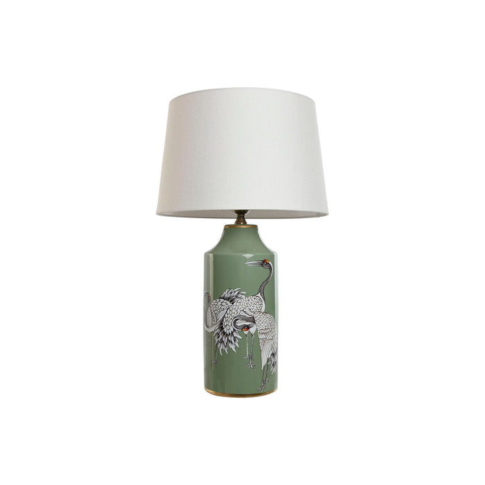 Lampă de masă Home ESPRIT Alb Negru Verde Auriu* Ceramică 50 W 220 V 40 x 40 x 67 cm