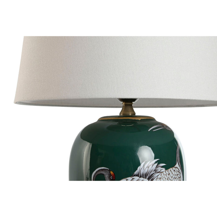 Lampă de masă Home ESPRIT Alb Verde Turquoise Auriu* Ceramică 50 W 220 V 40 x 40 x 59 cm