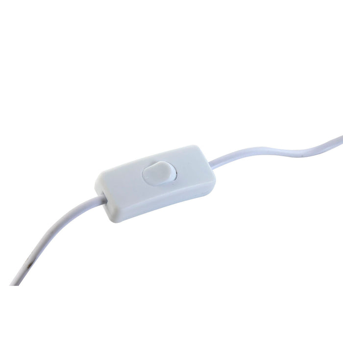 Lampă de masă Home ESPRIT Alb Bej Ceramică 220 V 15 x 15 x 28 cm (2 Unități)