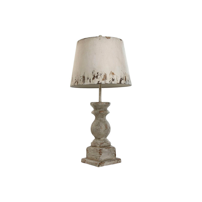 Lampă de masă Home ESPRIT Alb Metal Brad 50 W 220 V 40 x 40 x 83 cm
