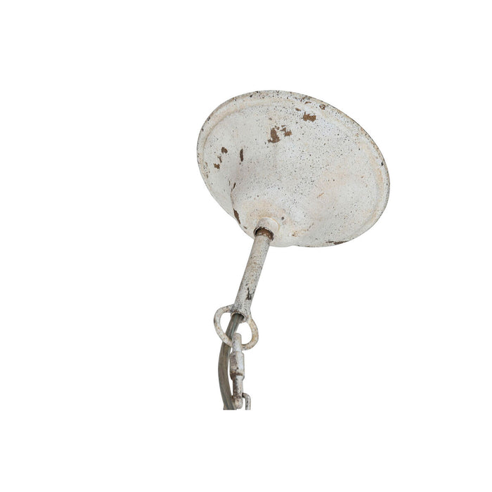 Lustră Home ESPRIT Alb Metal 39 x 34 x 75 cm