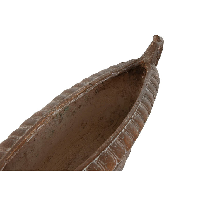 Decorațiune pentru Centrul Mesei Home ESPRIT Maro Teracotă 81 x 19 x 35,5 cm