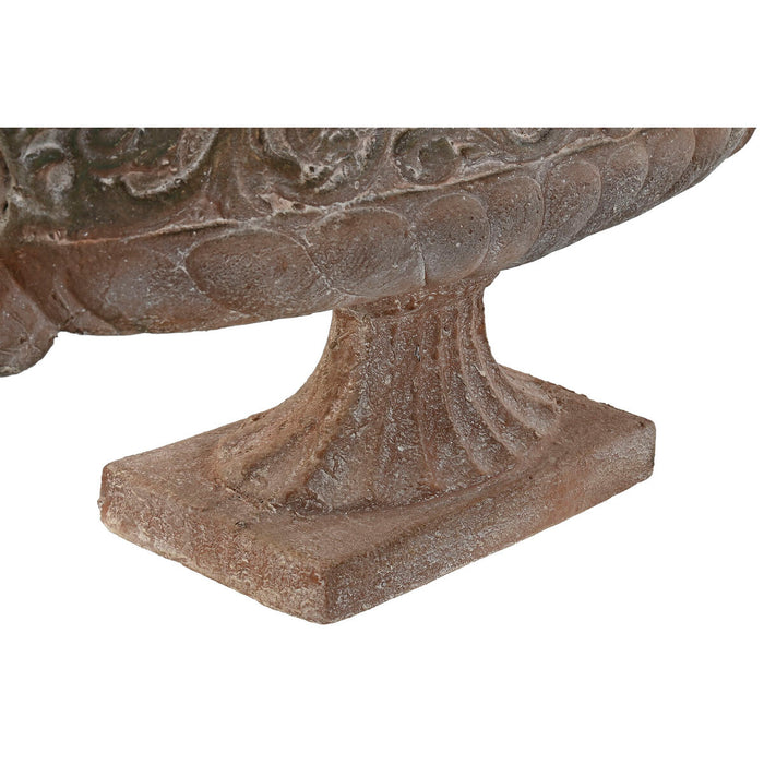 Decorațiune pentru Centrul Mesei Home ESPRIT Maro Teracotă 81 x 19 x 35,5 cm