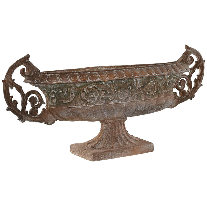 Decorațiune pentru Centrul Mesei Home ESPRIT Maro Teracotă 81 x 19 x 35,5 cm