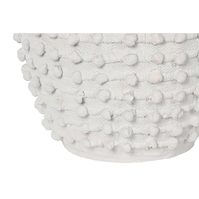Ghiveci Home ESPRIT Alb Gri deschis Цимент 42 x 42 x 44 cm