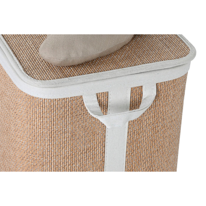 Coș pentru rufe murdare Home ESPRIT Verde Natural Infantil 44 x 44 x 45 cm 4 Piese