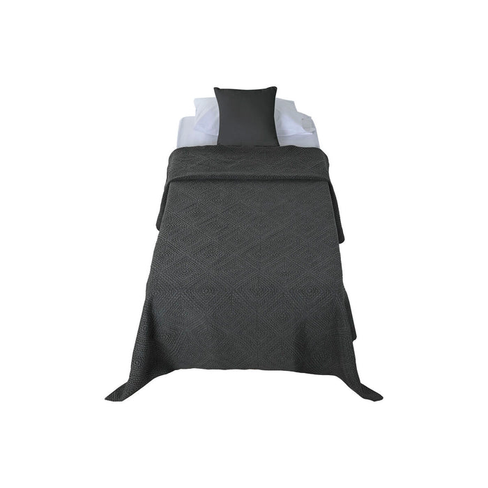 Cuvertură (de pat) Home ESPRIT Gri deschis 180 x 260 cm