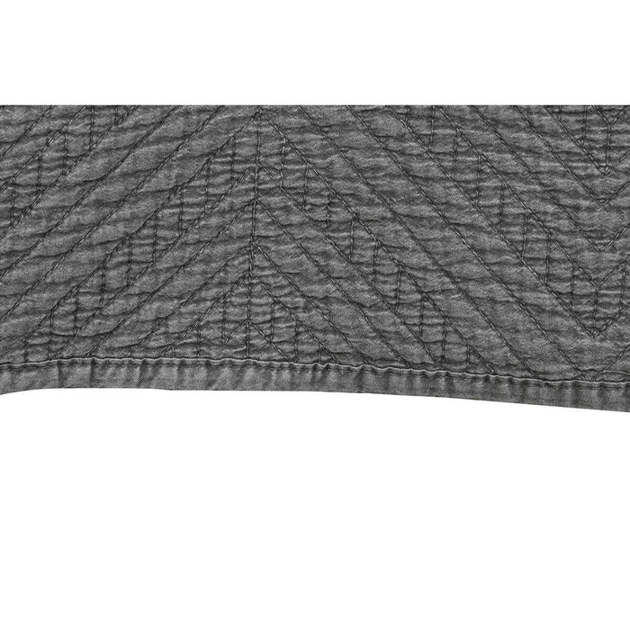 Cuvertură (de pat) Home ESPRIT Gri deschis 240 x 260 cm