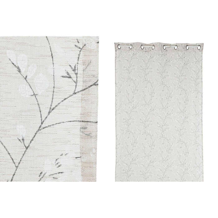 Perdea/draperie Home ESPRIT Bej Romantic 140 x 260 cm
