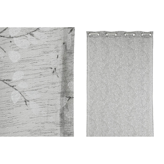 Perdea/draperie Home ESPRIT Gri deschis Romantic 140 x 260 cm
