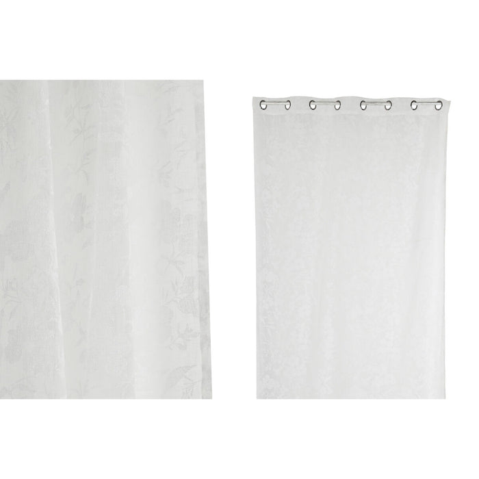 Perdea/draperie Home ESPRIT Alb Romantic 140 x 260 cm