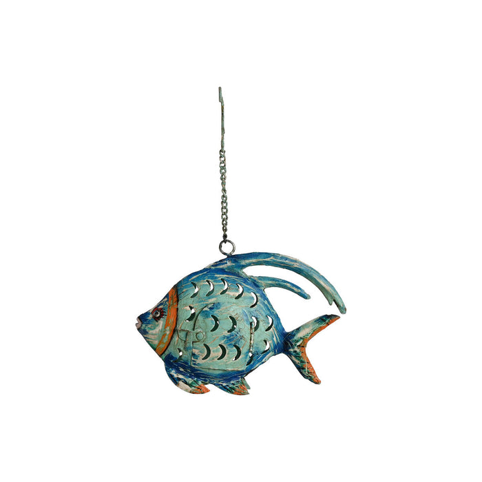 Figură Decorativă Home ESPRIT Pește Mediterană 19 x 4 x 13 cm