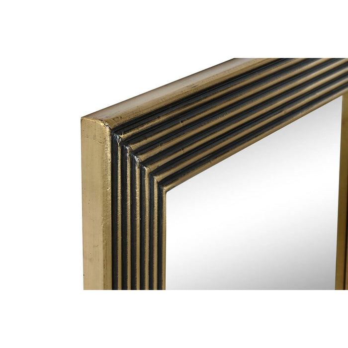 Oglindă de perete Home ESPRIT Alamă 70 x 3 x 120 cm