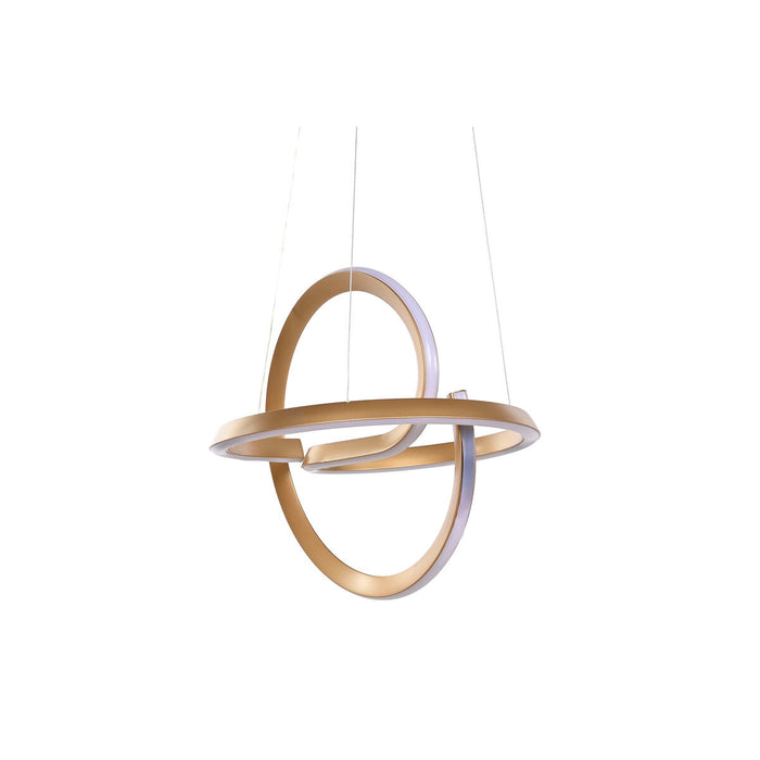 Lustră Home ESPRIT Alb Auriu* Silicon Aluminiu 55 W 40 x 40 x 42 cm