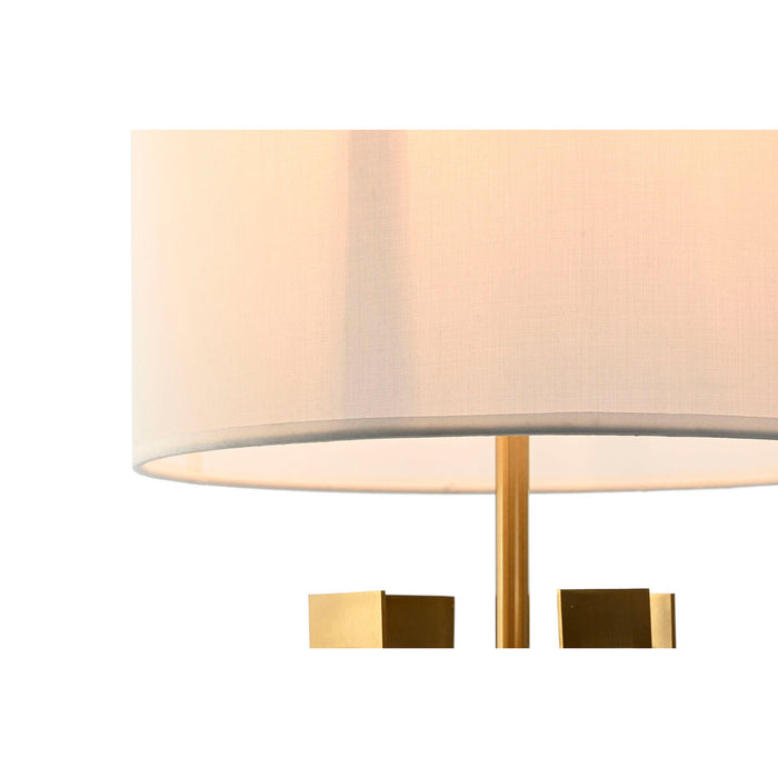 Lampă de masă Home ESPRIT Alb Auriu* Fier 50 W 220 V 35 x 35 x 78 cm