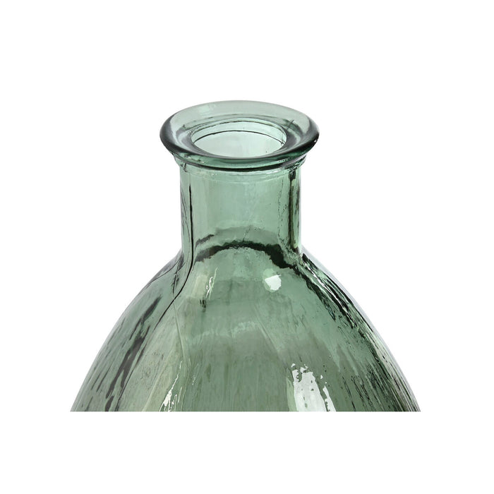 Vază Home ESPRIT Verde Sticlă reciclată 30 x 30 x 59 cm