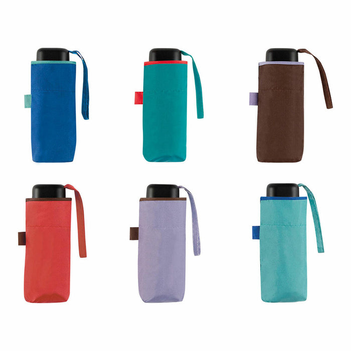 Umbrelă Pliabilă C-Collection Clima Pongee UVP 50+ 6 Tije (Ø 54 cm)