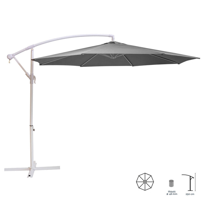 Slunečník Thais Gri Aluminiu 300 cm