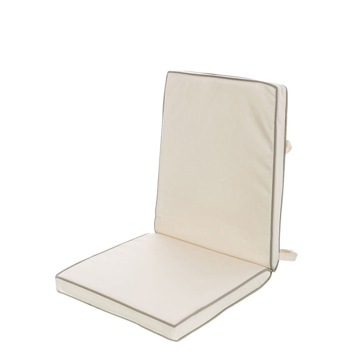 Pernă de scaun Crem 90 x 40 x 4 cm