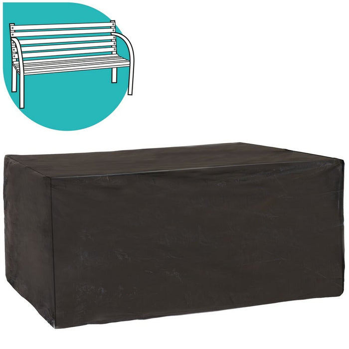 Husă de Protecție Bancă Negru PVC 166 x 66 x 89 cm