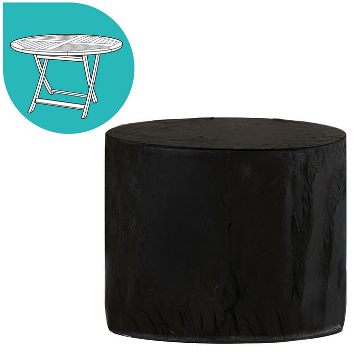 Husă de Protecție Masă Negru PVC 100 x 100 x 75 cm