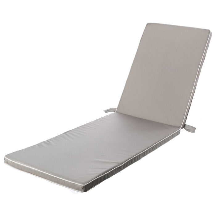 Pernă pentru șezlonguri 190 x 55 x 4 cm Gri